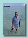 Bill Knee Deep in Bora Bora
